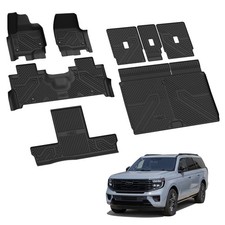 Lasfit Floor Mat For Ford Expedition Max 2025 2026 7 Seats Custom Tpe Cargo Mat
