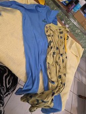 Pair Of 2 Size 5 T Boys Footie Pajamas Marvel Black Panther Wakanda Forever NWT