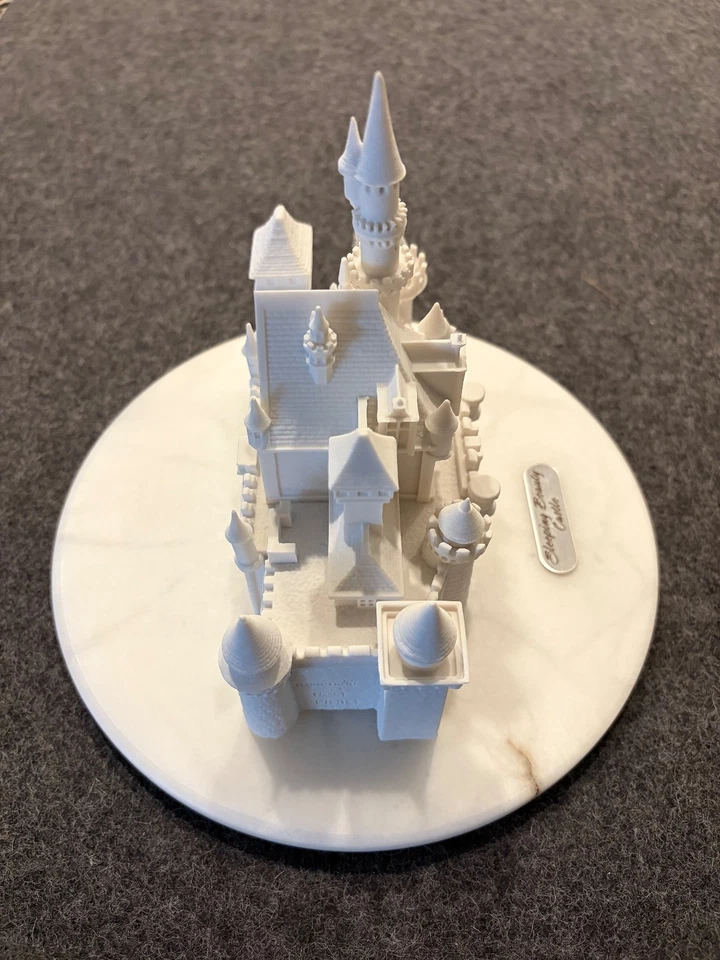 Figura de mármol castillo de la Bella Durmiente estatua RARA Foto 3 de 4