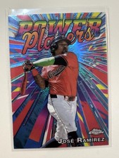 2025 Topps Chrome Logofractor  #PP-14 José Ramírez Power Players Refractor