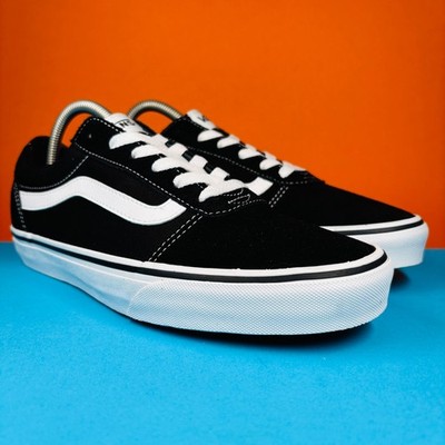 Vans Ward Canvas Sneaker - UK7 - Schwarz - Neu ohne Karton
