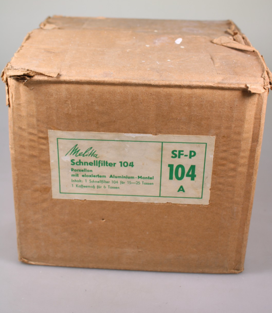 Melitta Schnell-Filter No. 104 15-20 Tassen 4 Loch Filter Kaffeefilter Cafe