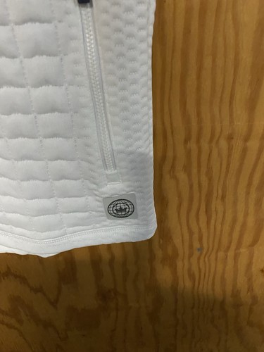 Peter Millar Men's Medium White Orion Performance Quilted Vest MSRP $230 - Picture 6 of 15