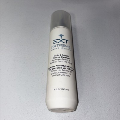 EXT Extreme Hair Therapy 8oz Scalp & Follicle Enzyme Cleanser NEW