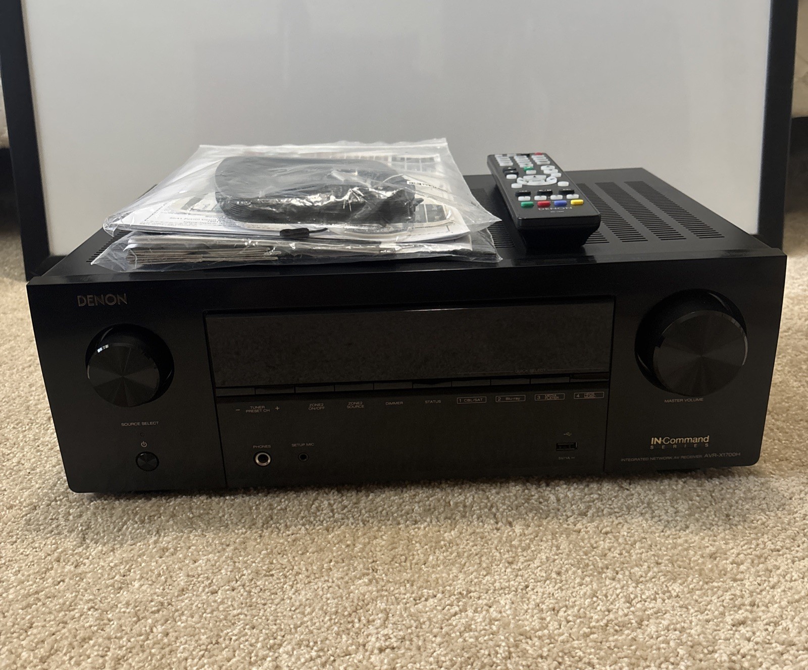 Denon AVR-X1700H vintage audio equipment - eBay listing photo 2