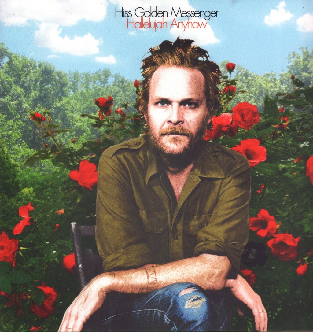 Hiss Golden Messenger Hallelujah Anyhow LP vinyl USA Merge 2017 in gatefold