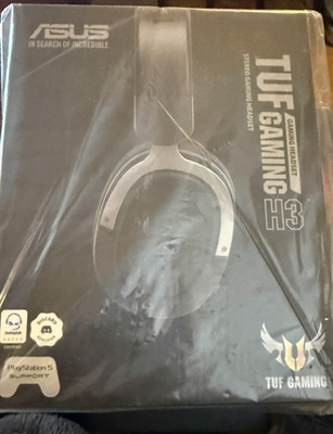 ASUS TUF Gaming H3 Gunmetal Over-Ear Headset w/ Mic In-Hand 