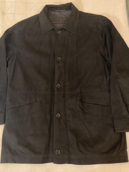 Men Pierre Cardin Jacket Black 42 / XL #NQGG