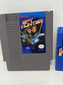 Spy hunter nes cartridge and manual 1985