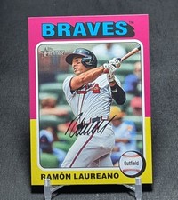 Ramon Laureano 2024 Topps Heritage High Number Base Set Card #551 Atlanta Braves