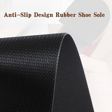 Shoe Sole Repair, Rubber Soling Sheet, Rubber Soles for Bottom of Shoes, 1/16...