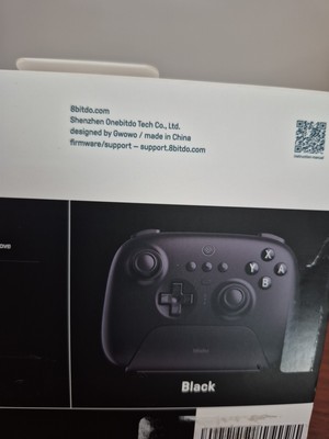 8Bitdo Ultimate Bluetooth Controller with Charging Dock Switch, Windows black