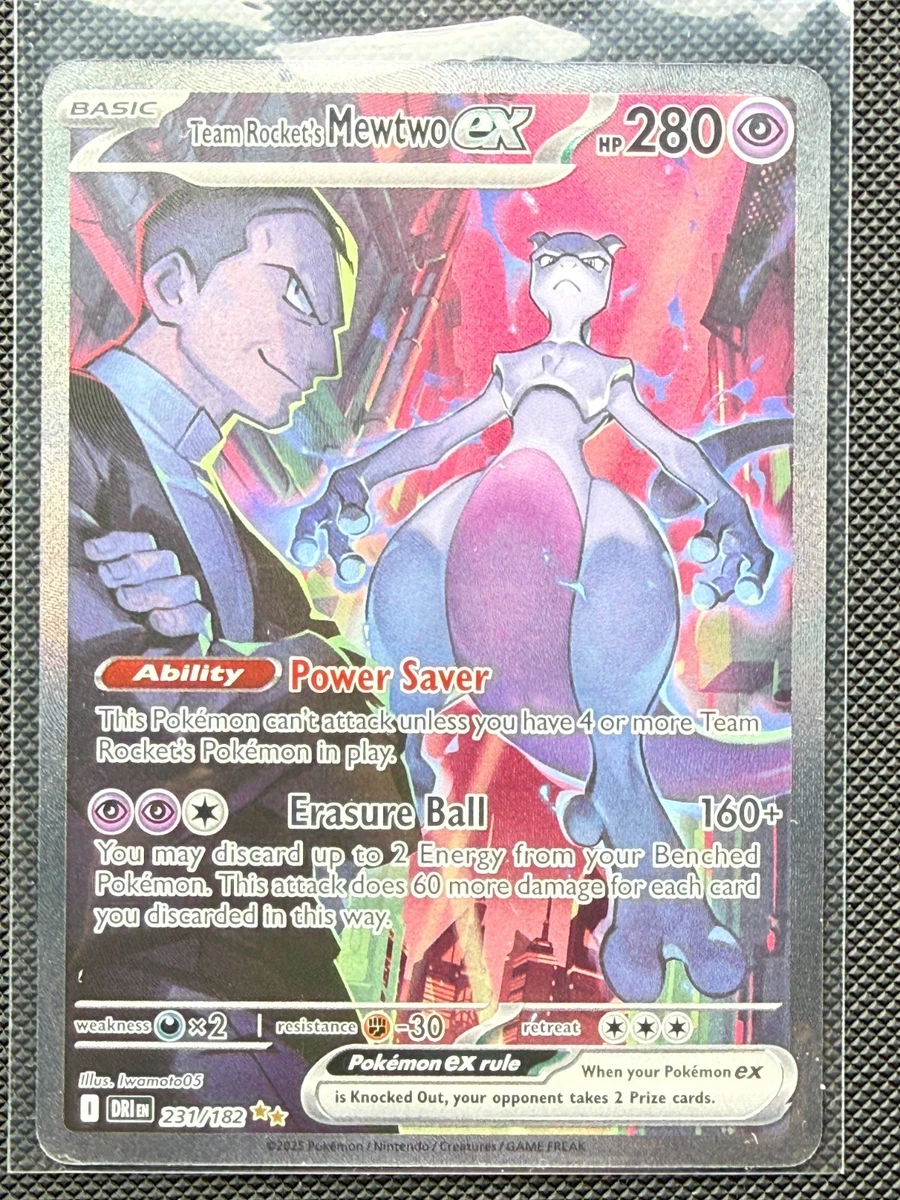 Team Rocket's Mewtwo Ex Pokémon TCG Cards | eBay