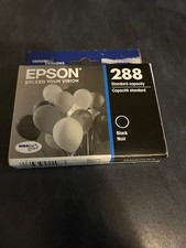 Epson DURABrite Ultra 288 T288120 Black Ink Cartridge New Sealed Exp 2026