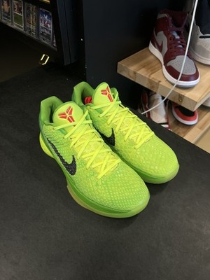 Nike Kobe 6 Protro Grinch (2020) Size 8.5, PREOWNED NO BOX