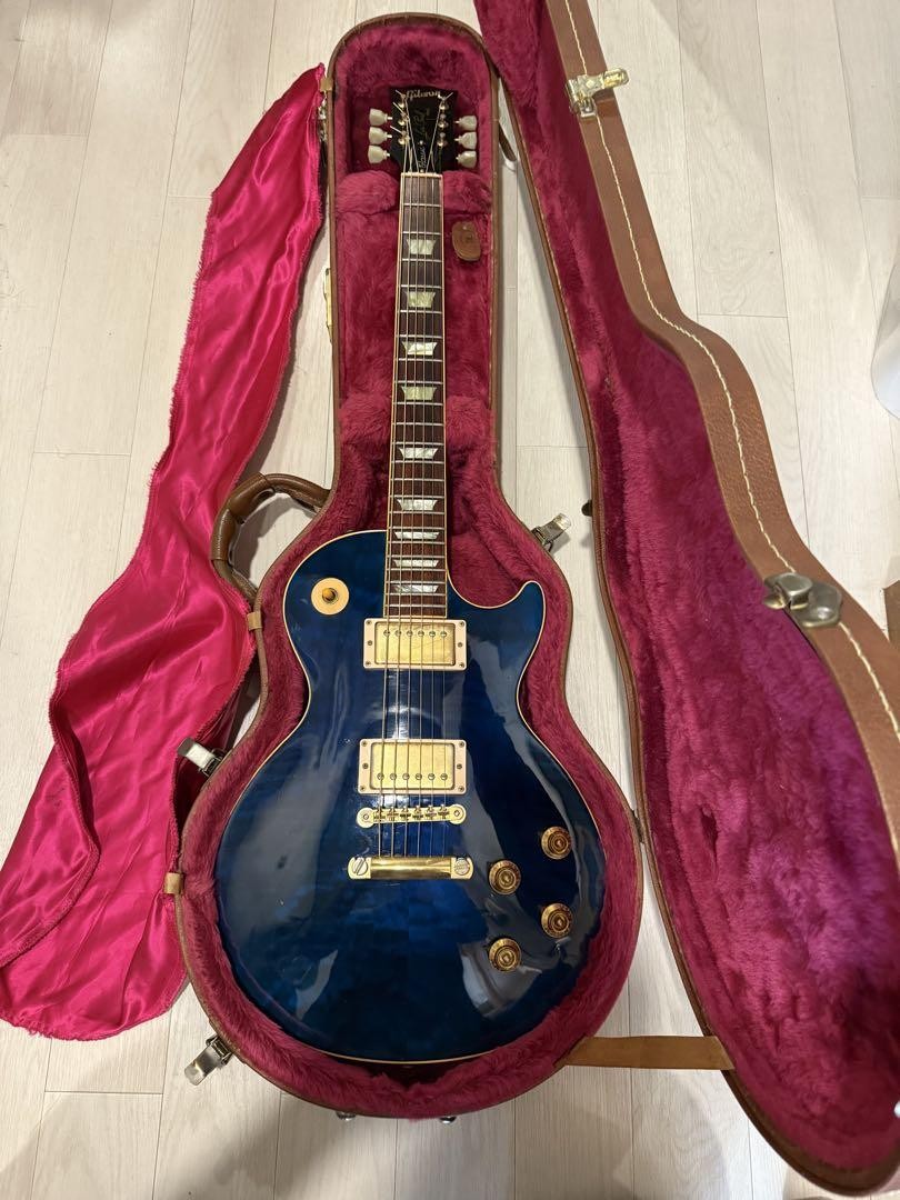Gibson Les Paul Classic Premium Plus Trans Blue Electric Guitar W