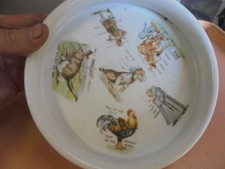 Vintage Child's Dish Nursery Rhymes