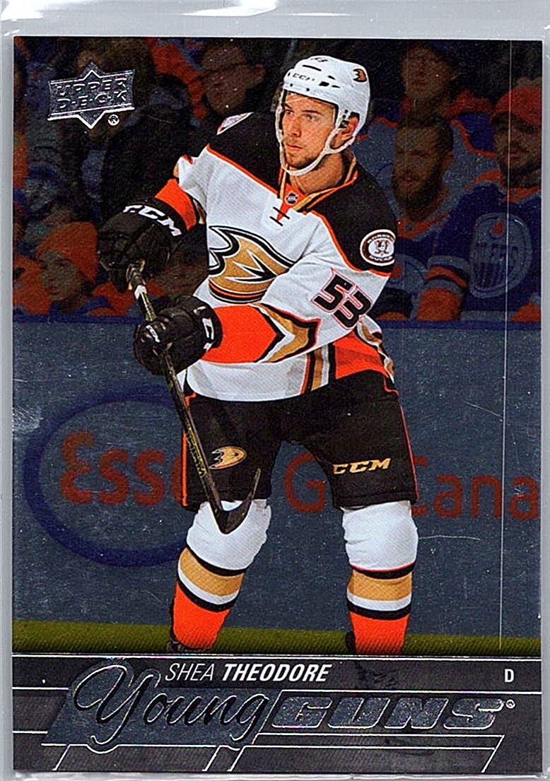 2015-16 Upper Deck #495 Shea Theodore Silver Foilboard
