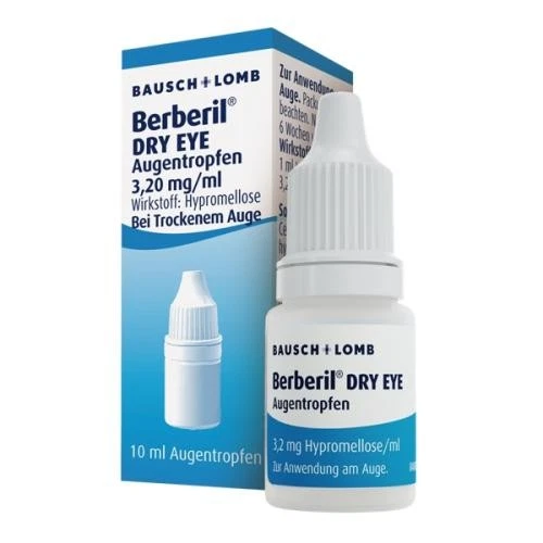 DR. GERHARD MANN CHEM.-PHARM. FABRIK GMBH 3x BERBERIL Dry Eye Augentropfen 10 ML PZN 1929465