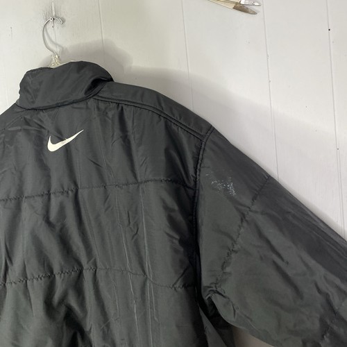 Vintage Nike Puffer Jacket 90s Y2K REVERSIBLE Mens Large L RARE 26x30 Flaw - Bild 9 von 19
