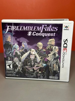 Fire Emblem Fates: Conquest (Nintendo 3DS, 2016) CIB w/Manual Tested And Working