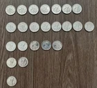23-COIN SET - 1943-1947 Walking Liberty Half Dollars - Beautiful