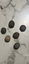 6 Nice Sandstone Game Stones Authentic Native American artifacts