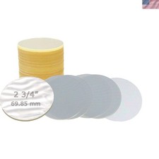 Plastic Circle Mylars for Badge A Minit 2.25" 2 3/8" Pin Badges Round Buttons...