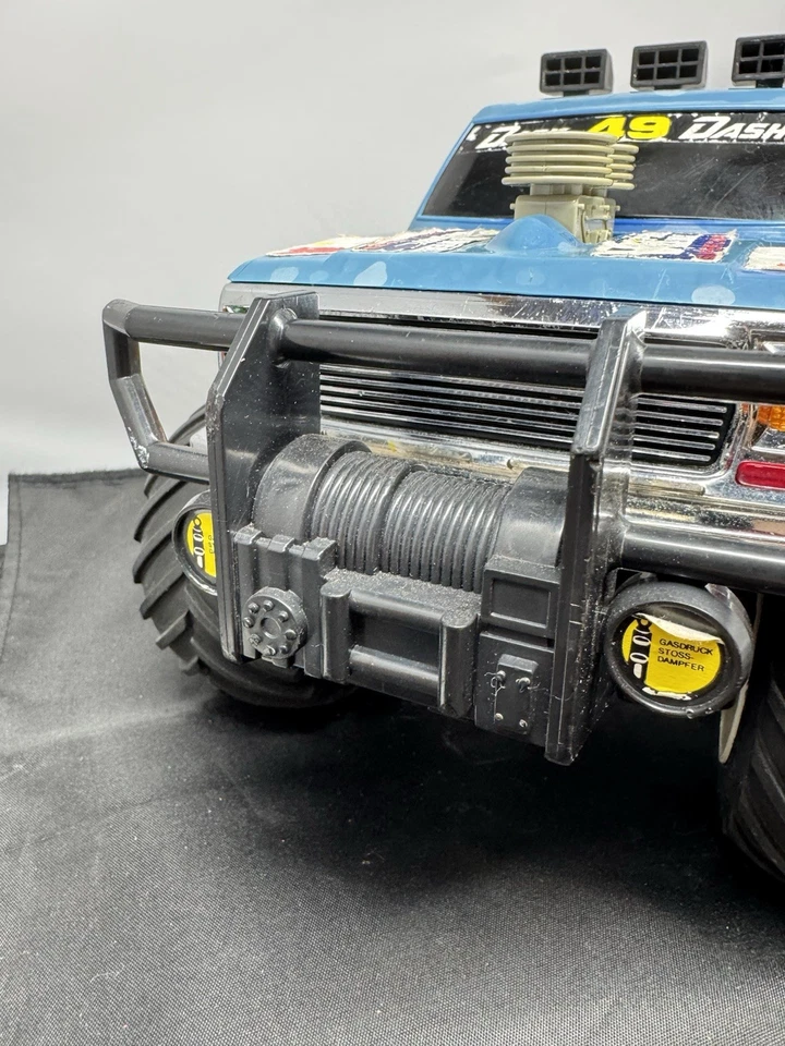 Radio Shack Off Roader Dash 49 Azul 4x4 Camión R/C Coche De Colección Sin Control Remoto Foto 4 de 4