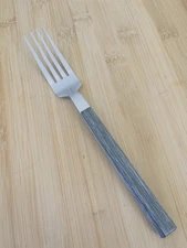 Hampton Signature Stainless HENLEY GREY Wood-Like DINNER FORK 8" NEW!