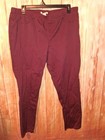 American Rag Cie Burgundy Taper Pull-on Pants Sz 2X — photo 1