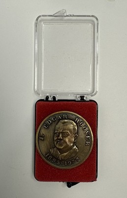 J. Edgar Hoover Friends Of The FBI, Inc Medallion Coin