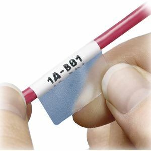Panduit S200X225YAJ Laser Self-Laminated Label Clear/White 1,000-Pack