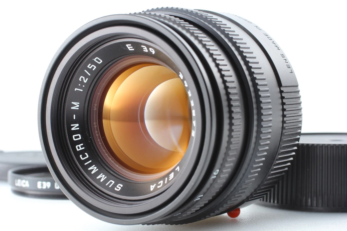Leica SUMMICRON-M 50mm Focal Camera Lenses for sale | eBay