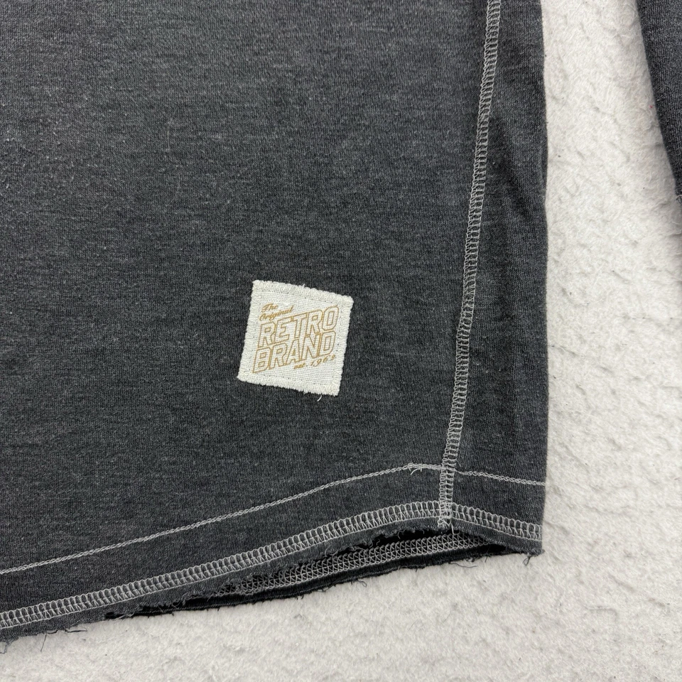 Brooklyn Cyclones Shirt Mens Large L Gray Long Sleeve Retro Brand Baseball - Image 4 of 4