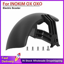 Rear mudguard for electric scooter with mounting bracket and screws