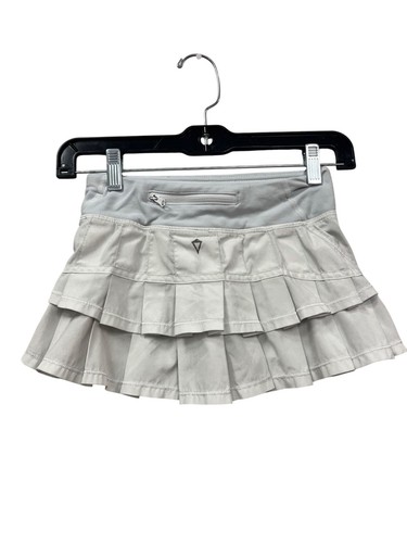 Lululemon Ivivva Athletic Tennis Skirt Size 7 With Ruffles #150A - Picture 2 of 6