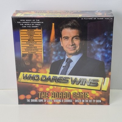 Who Dares Wins Brettspiel Brandneu & Versiegelt Basierend auf der TV-Show