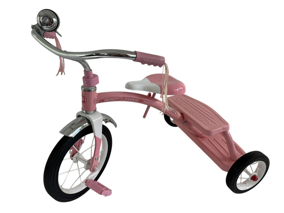 Radio Flyer MINT 12" Front Wheel 2-5yr Youth Girls Pink Dual