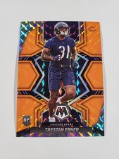 2022 Panini Mosaic Football Trestan Ebner Orange Reactive Rookie #356