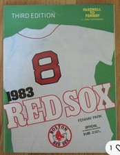1983 CARL YASTRZEMSKI Program Last GM/Hit 3491 BOSTON RED SOX CONIGLIARO Story⚾️