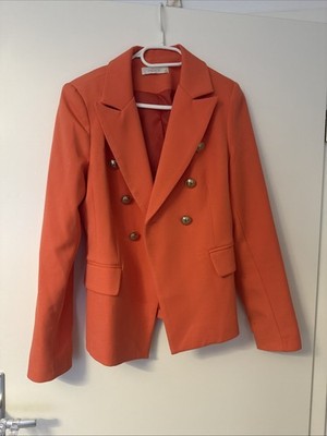 Damen Blaser Gr . 40 Orange