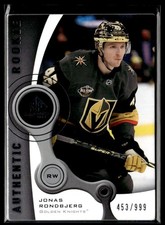 2021-22 Upper Deck Sp Game Used Retro Jonas Rondbjerg Vegas Golden Knights #R-29