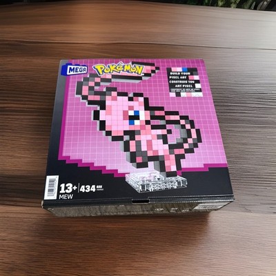Mew Mega Bloks Pokemon Pixel Art 434 Piece Building Block Set