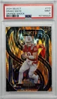 2024 Select Drake Maye Orange Shock /399 PSA 9 And Orange Disco