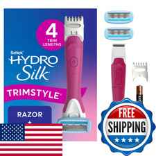 Schick Hydro Silk Trimstyle Razor Bikini Trimmer For Women 2-In-1 Bikini Razor