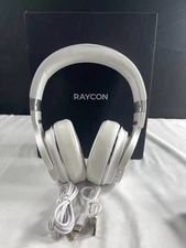 Raycon Everyday RBH820 White Wireless Bluetooth Noise Cancelling Headphones
