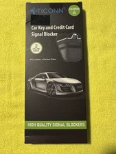 2X Faraday Cage Pouch RFID Blocking Bag Car Key Signal Blocker Case Universal