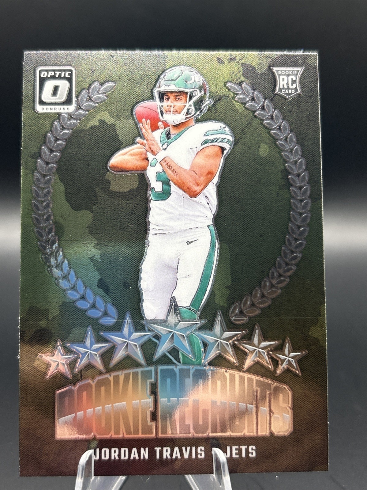 2024 Panini Donruss Optic - Jordan Travis Rookie Recruits #17 (RC)