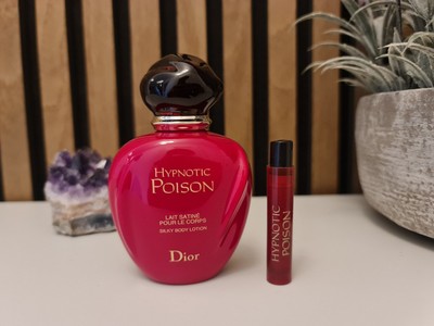 Luxusproben Cristian Dior Hypnotic Poison Silky Body Lotion & Parfum Probe 